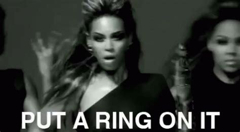 beyonce put a ring on it